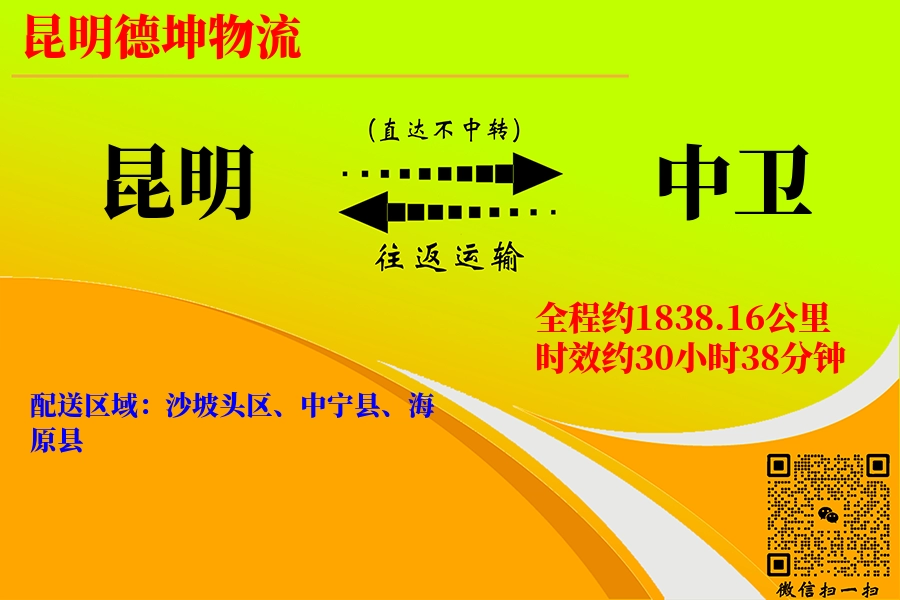 昆明航空货运,中卫航空货运,中卫专线,航空运费,空运价格,国内空运